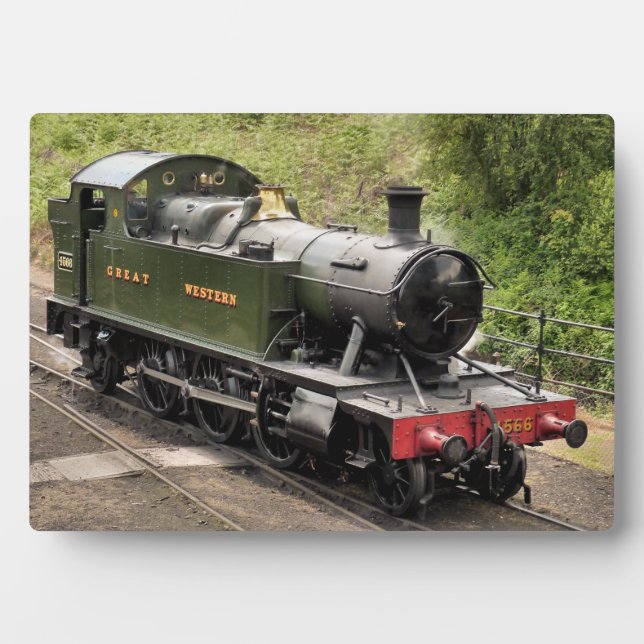 PLACA EXPOSITORA TRENES DE VAPOR (Frente)