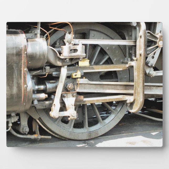 PLACA EXPOSITORA TRENES DE VAPOR (Frente)