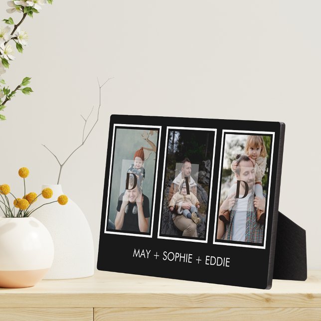 Placa Expositora Tres (3) fotos de nombres familiares del Día del P (Subido por el creador)