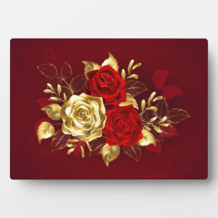 Placa Expositora Tres Rosas de Joyería