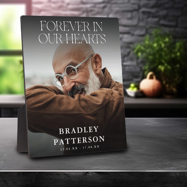 Placa Expositora Tributo conmemorativo de foto de tumba para siempr (Subido por el creador)