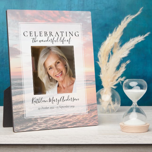 Placa Expositora Tributo Fotográfico Memorial del Océano en el Ocas (Lado)