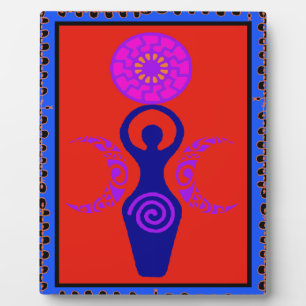 Placa Expositora Triple diosa