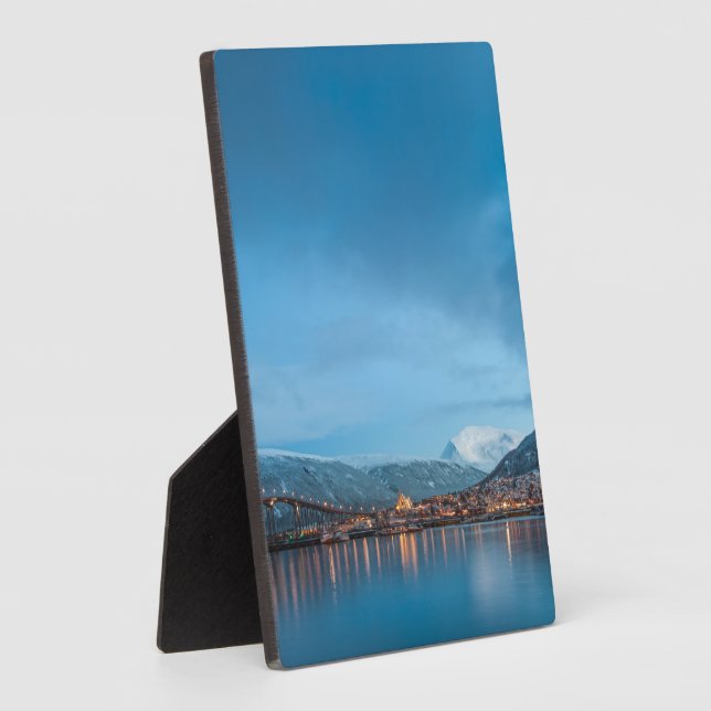 Placa Expositora Tromso Noruega (Lado)