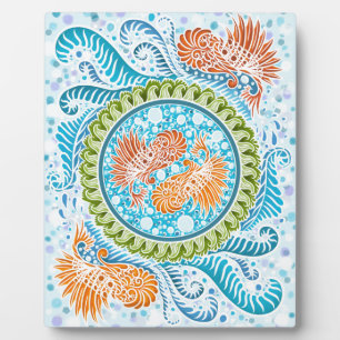 Placa Expositora Tropical Koi Mandala