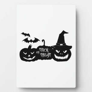 Placa Expositora Truco o trato - Halloween - Bolsa de dulces de Hal