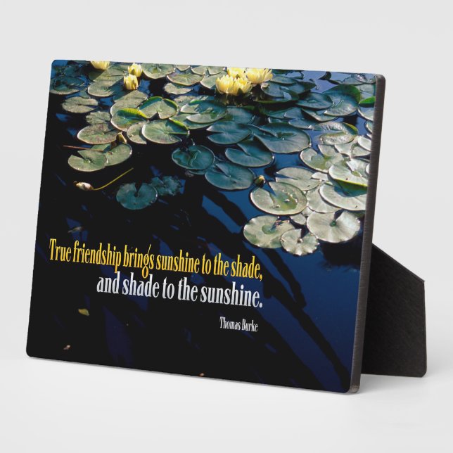 Placa Expositora True Friendship (Lado)