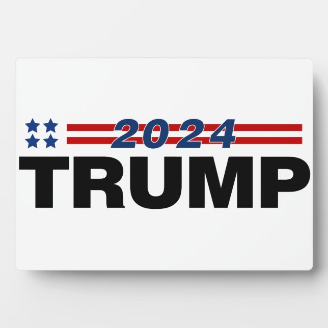 Placa Expositora Trump 2024 (Frente)