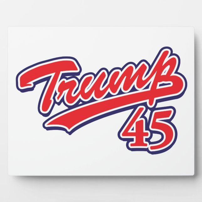 Placa Expositora ¡Trump 45! (Frente)