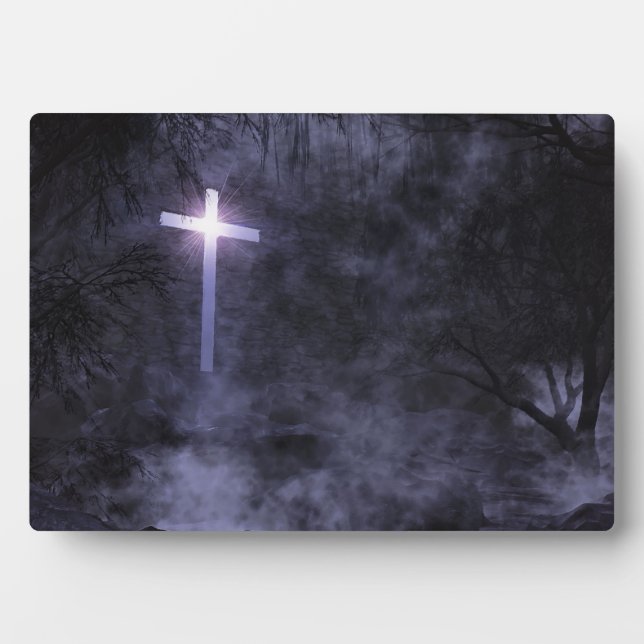 Placa Expositora Tu Luz Está Venida Foto Plaque (Frente)