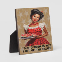 Tu opinión no es parte de la receta