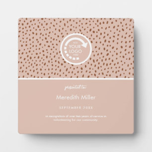 Placa Expositora TU PROPIO LOGO Beige & Boho Brown