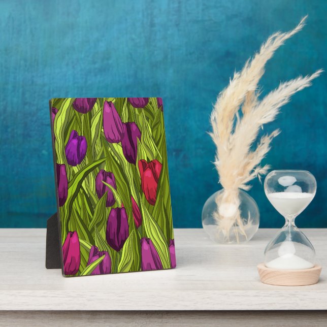 Placa Expositora Tulipanos (Lado)