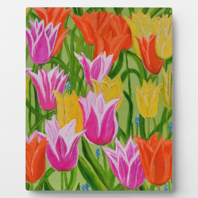 Placa Expositora Tulips (Frente)