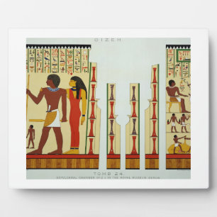 Placa Expositora Tumba 24, Sala Sepulcral Nº 2, de Gizeh, Vol