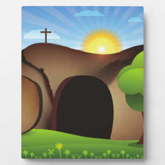 Placa Expositora tumba cristiana