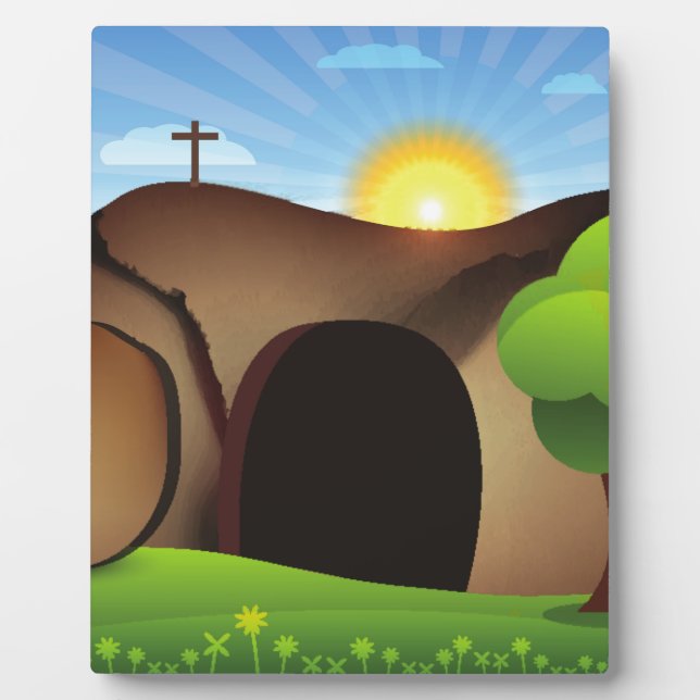 Placa Expositora tumba cristiana (Frente)