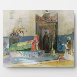 Placa Expositora Tumba de Bayazid I, Bursa, Turquía (con c sobre el