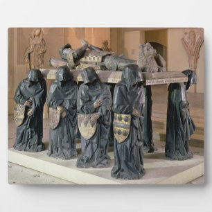 Placa Expositora Tumba de Philippe Pot (1428-94) desde la abadía de
