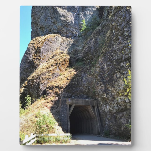 Placa Expositora Túnel de Oneonta Gorge, OR (Frente)