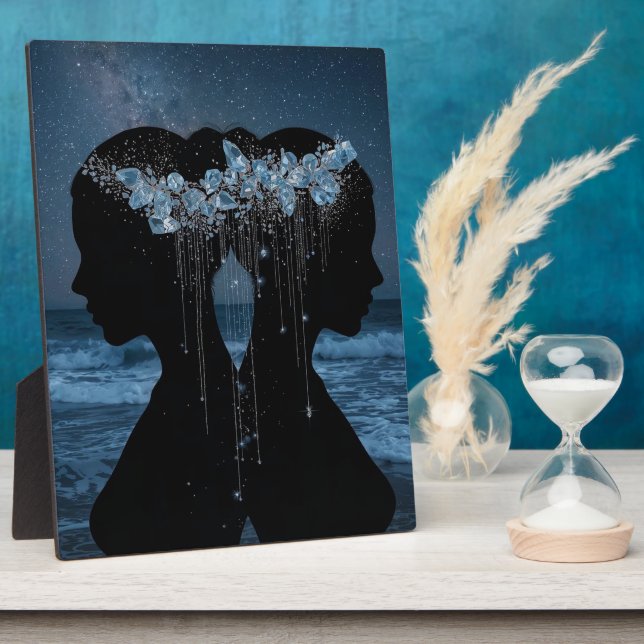 Placa Expositora Twin Souls Beneath the Stars (Lado)