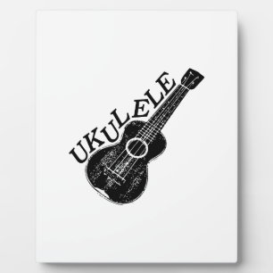 Placa Expositora Ukulele Mensajes De Texto E Imagen