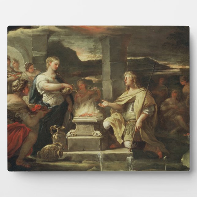 Placa Expositora Ulises y calipso (Frente)