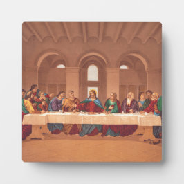 Placa Expositora Última Cena de Jesucristo
