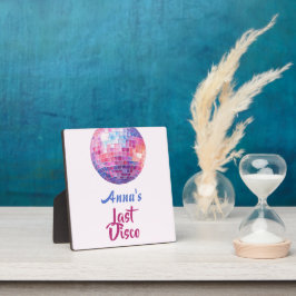 Placa Expositora Última Despedida de Soltera en la Discoteca | Vola