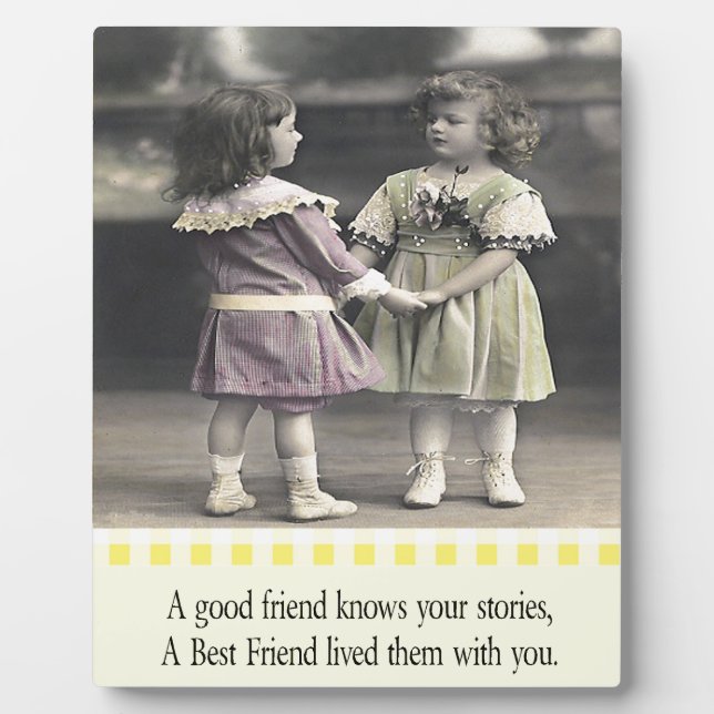 Placa Expositora Un Amigo Conoce Tus Historias (Frente)