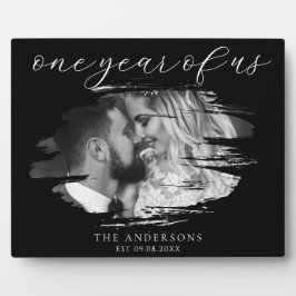 Placa Expositora Un año del primer aniversario de los Bodas de Esta