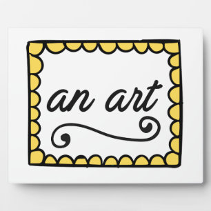 Placa Expositora Un arte