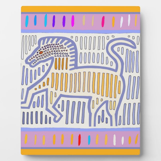 Placa Expositora Un Caballo Sin Nombre (Frente)