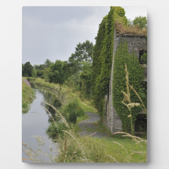 Placa Expositora Un canal irlandés (Frente)