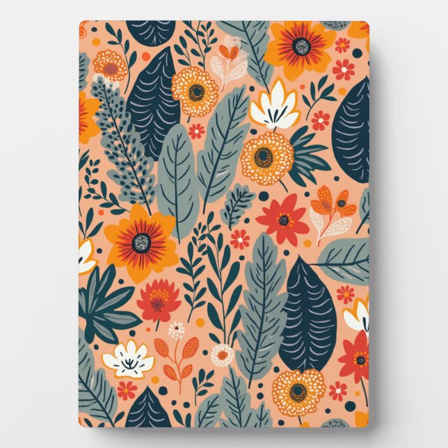 Placa Expositora un cuadro refinado y elegante (Frente)