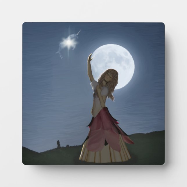 Placa Expositora Un deseo de hacerse realidad (Frente)