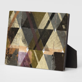 Placa Expositora Un diseño abstracto moderno