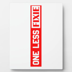 Placa Expositora Un menos fixiante