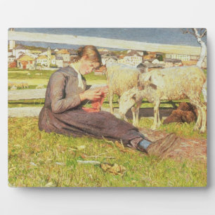 Placa Expositora Un punto Chica, 1888 (aceite sobre lienzo)