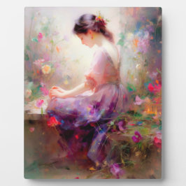 Placa Expositora Un sueño de flores 