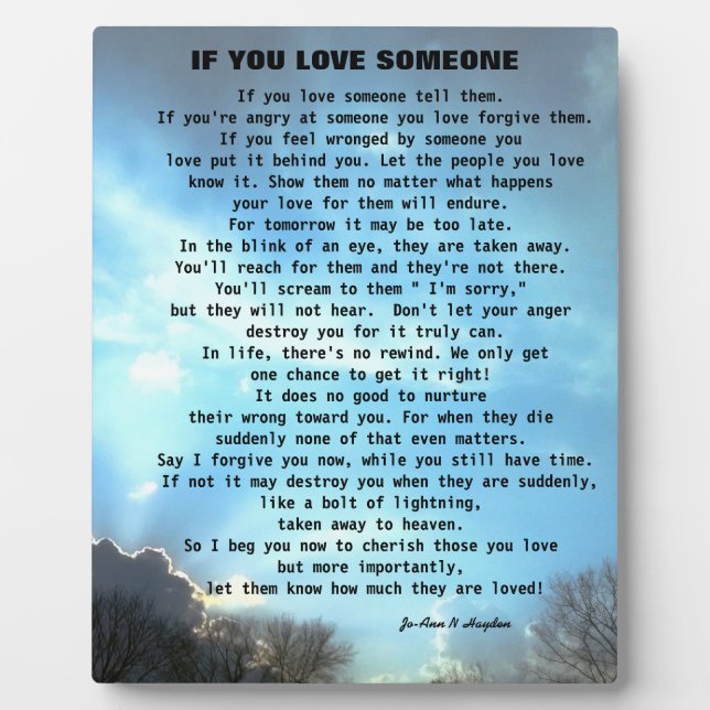 PLACA EXPOSITORA UNA CARTA DE PERDÓN (Frente)