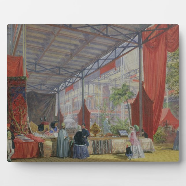 Placa Expositora Una parte del tránsito de la gran exposición (Frente)