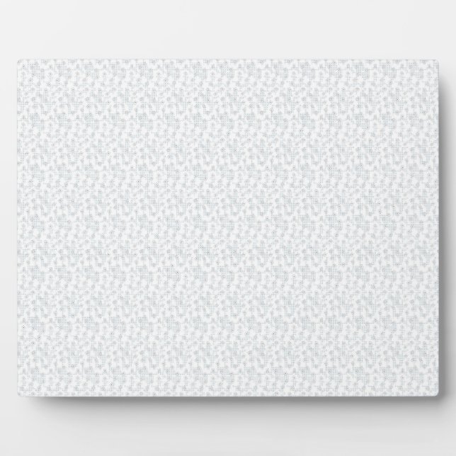 Placa Expositora Una superficie completamente blanca e incansable l (Frente)