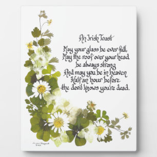 Placa Expositora Una tostada irlandesa