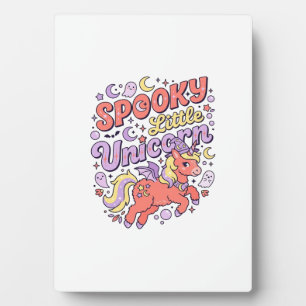Placa Expositora Unicornio Espeluznante Unicornio Pequeño Caprichos
