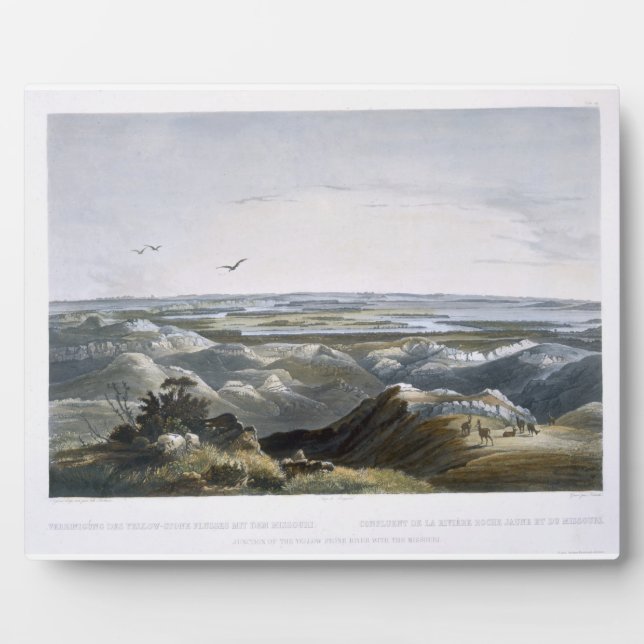 Placa Expositora Unión del río Piedra Amarilla con el Missou (Frente)