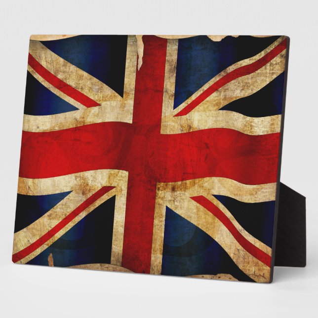 Placa Expositora Union Jack Plaque (Lado)