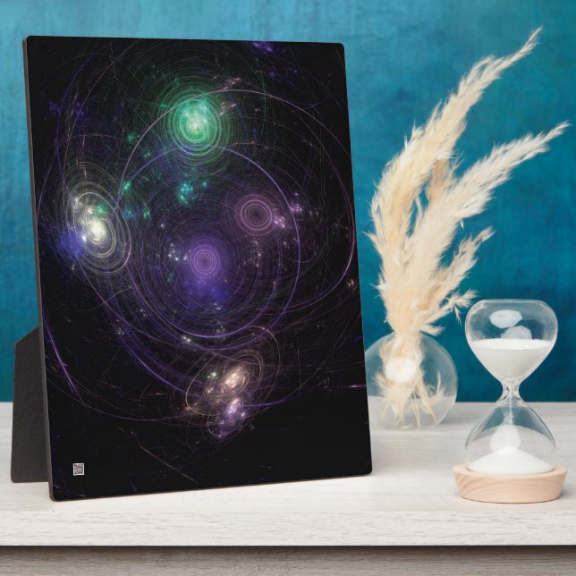 Placa Expositora Universo del Arte Abstracto (Lado)