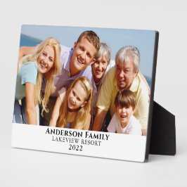 Placa Expositora Vacaciones fotográficas familiares 2022