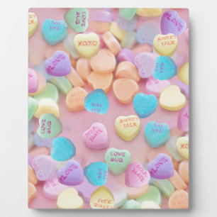 Placa Expositora valentines caramelos